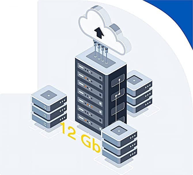 VPS 12Gb hosting